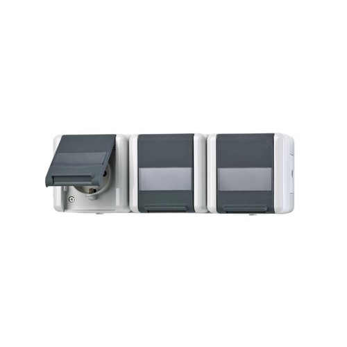 Jung schuko steckdose fach - schuko-steckdose, 3-fach