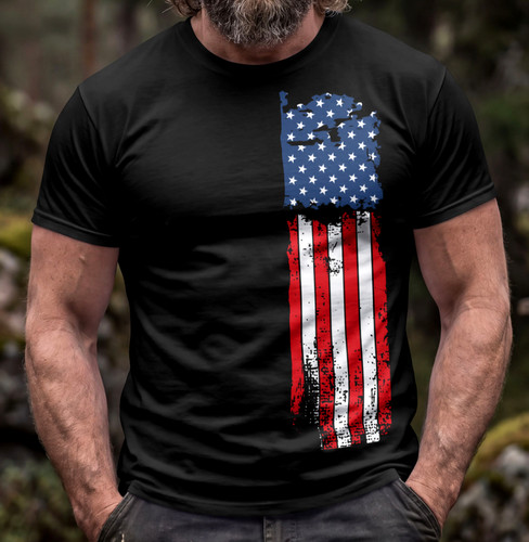 Shirt amerika usa flagge - t-shirt,