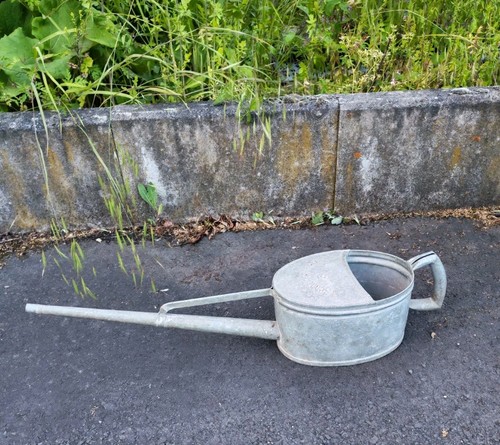 Antik zink gießkanne - antik, 3l