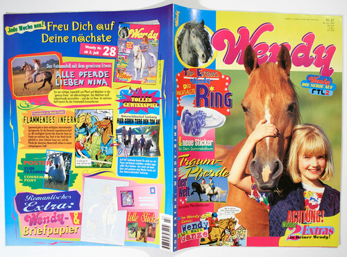 Wendy mädchen pferde comic - wendy,