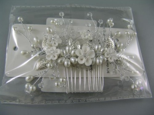 Edary braut haarkamm silber - edary,