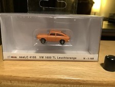 Lemke Minis Spur 1:160 LC4105 VW 1600 TL Leuchtorange