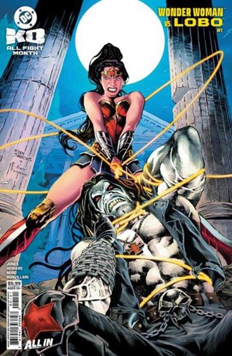 Wonder woman vs lobo - dc, k.o.