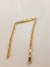 Herren Armband mit Plate zum