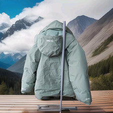 Original Supreme Puffy Down Jacke Sage Green Saggy Oversize (XL) XX✓