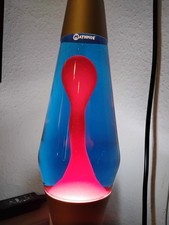 Mathmos Astro Ersatzflasche Blau-Rot custom-made Top Zustand 