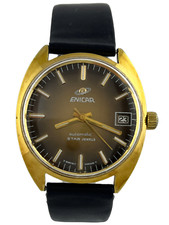 Herrenarmbanduhr Enicar Star Jewels Ocean Pearl Automatic Kal. 165, funktioniert