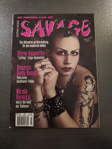 Magazin tattoo savage - tattoo, nr.3/