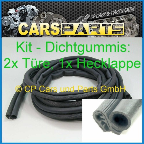 Dichtgummis tür 1x - 2x, tür,