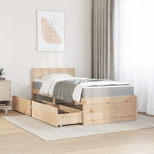 Bett mit Matratze Schubladen