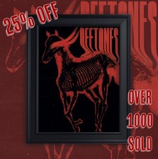 Deftones Red Pony GERAHMTER A3