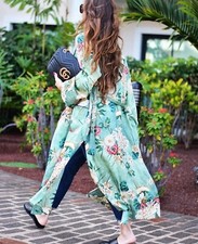 ZARA ICONIC GREEN FLORAL PRINT