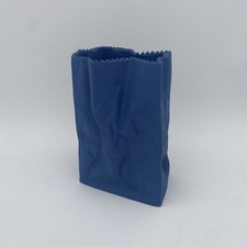 Rosenthal, Tütenvase in blau