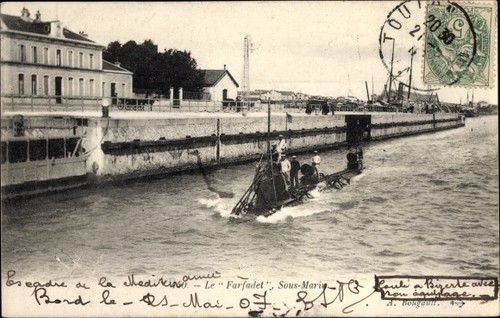 Französisches boot - französisches,