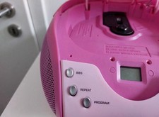 CD Player Pink Lenco SCD-24 (defekt, funktioniert als Radio)