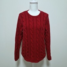 LL Bean Pullover Damen M Rot