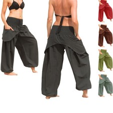 SÜßE Pumphose Pluderhose Ballonhose Hose Goa Freizeit mit TASCHEN