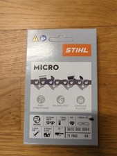 Sägekette für STIHL Motorsägen Picco Micro 1.1mm 64 Treibglieder
