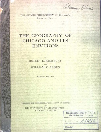The geography chicago and - geography, of