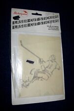 Motorradaufkleber - Motiv: Eishockey Spieler - 11 x 12 cm - neu