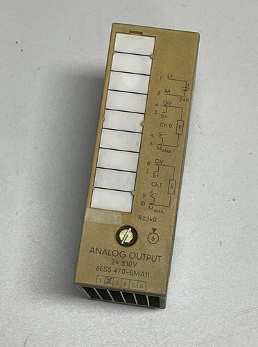Siemens simatic analog - siemens,