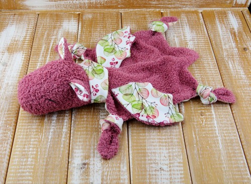 Kuscheldrache schmusetuch - kuscheldrache,