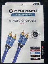 Oehlbach cinch kabel rca - 5m,