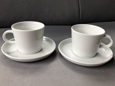 ARZBERG Cucina Bianca weiß  2xTasse m. Untertasse/Top Zustand!