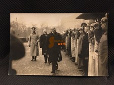 alte Foto-AK ca. 20er Jahre - Hindenburg nimmt Parade ab –