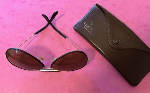 Ray ban leather vintage - leather,