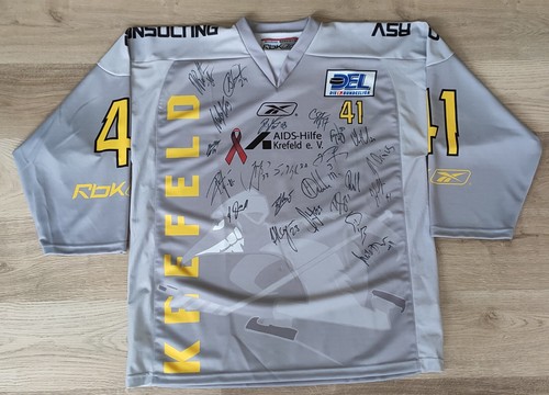 Krefeld pinguine kev gameworn - kev,