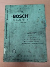 Bosch Anlasser BNG C Ersatzteilliste spare parts list K52