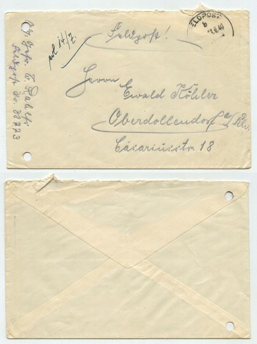 95165 feldpostbrief - 95165,