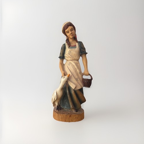 Gänseliesel hirtin mit gans - gänseliesel,
