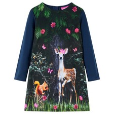 Kinderkleid mit langen ärmeln - kinderkleid,