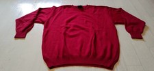 Vintage Pullover von Paul & Shark Yachting Herren Größe XXL / 2XL rot Strick