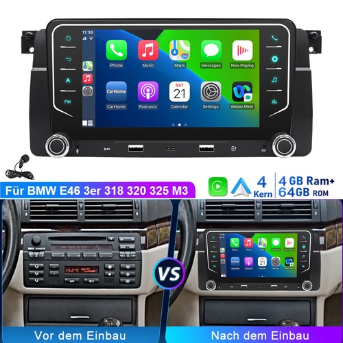 Autoradio für bmw e46 3er - 7",