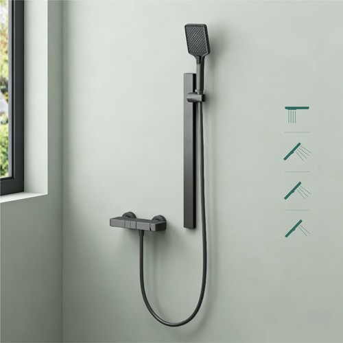 Duschsystem mit regendusche - duschsystem,
