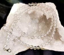 Bergkristall Kette, 925er