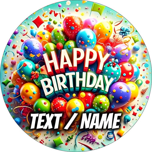 Geburtstag tortenaufleger - geburtstag,