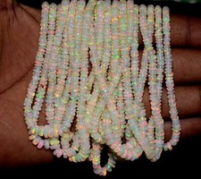 Opal Perlen Halskette 16 "