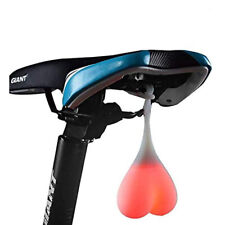 HERZ-FAHRRADLAMPE, Silikon, Rückseite, LED