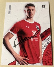 ÖFB Autogrammkarte Raul Florucz Handsigniert