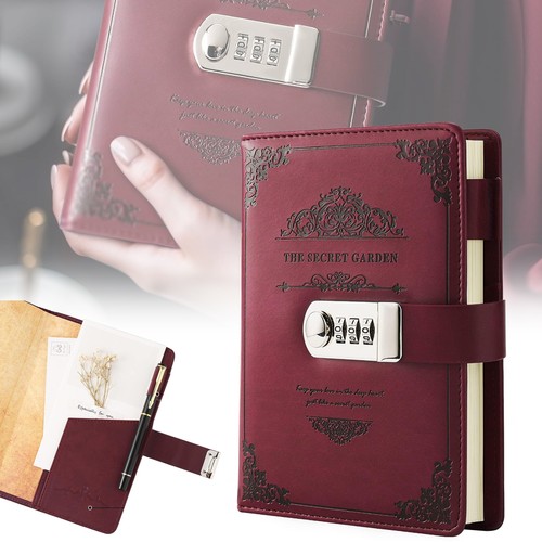 Retro notizbuch tagebuch mit - retro,