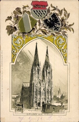Präge wappen passepartout - wappen,