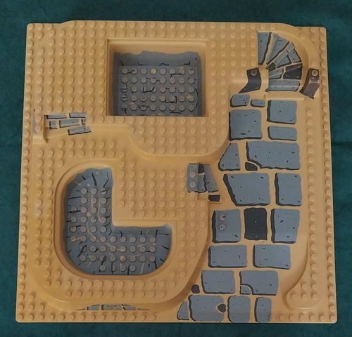 Lego grundplatte 6092px2 - 3d,