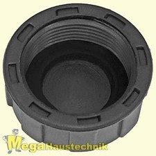 PP Gewinde Fitting Kappe rund mit Dichtung Innengewinde Kunststoff PVC Pool PE