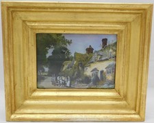 GEMÄLDE LUPENMALEREI J.NIKLAS