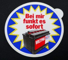 Werbe-Aufkleber Esso Voltpak