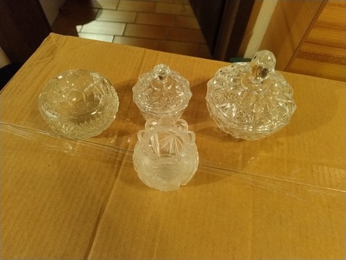 Kleine bleikristall dosen - bleikristall,